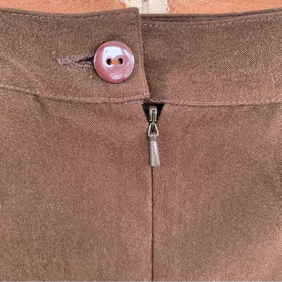 Dark brown maxi / midi skirt. Size 14 - Picture 5 of 7